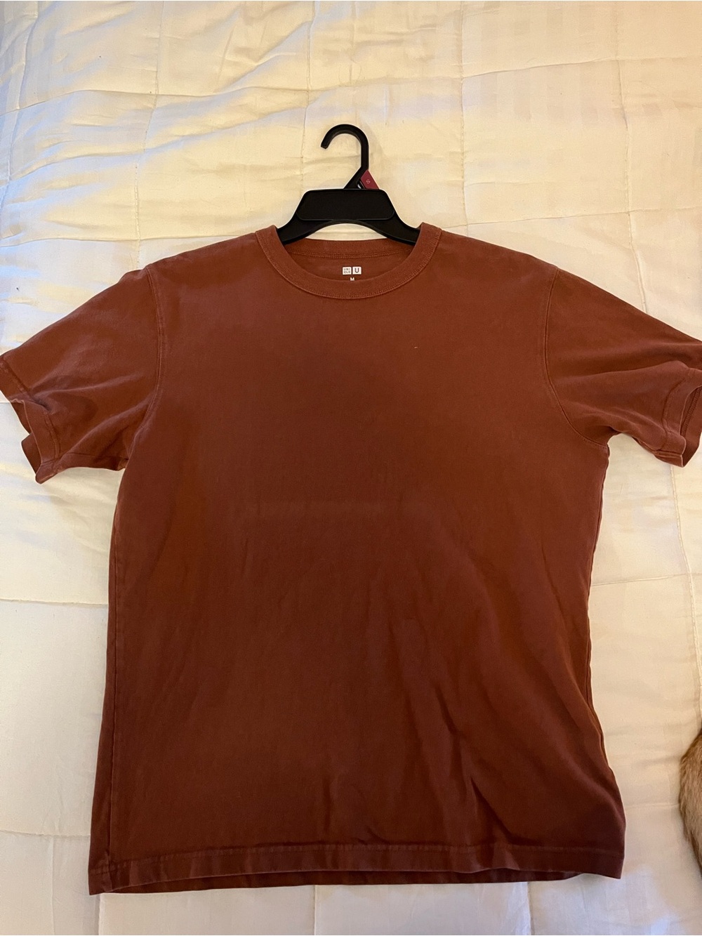 Uniqlo Men's Short-Sleeve Crewneck Tee - Rust